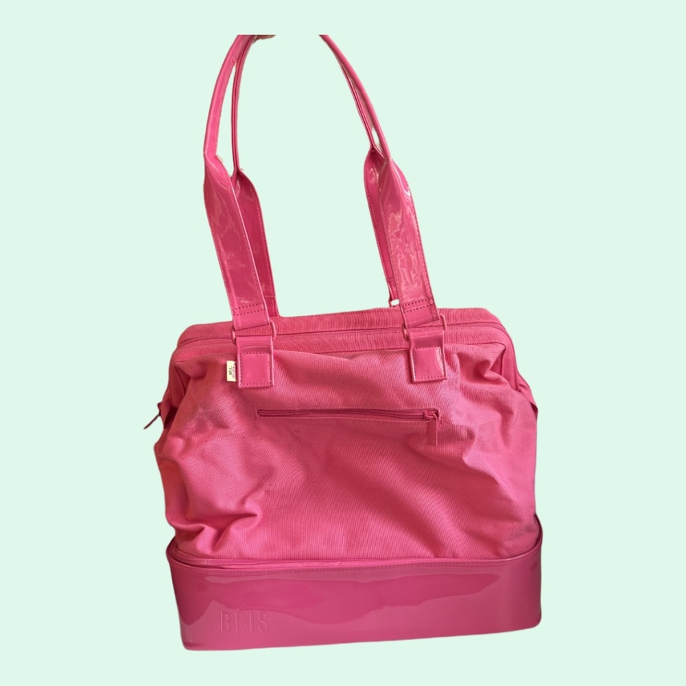 💖 BEIS x Barbie Collab Weekender Bag – Hot Pink 💖